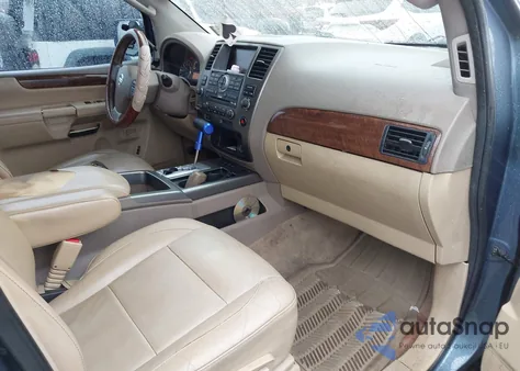 2012 Nissan Armada Platinum from USA, damaged, VIN 5N1BA0NE0CN608548